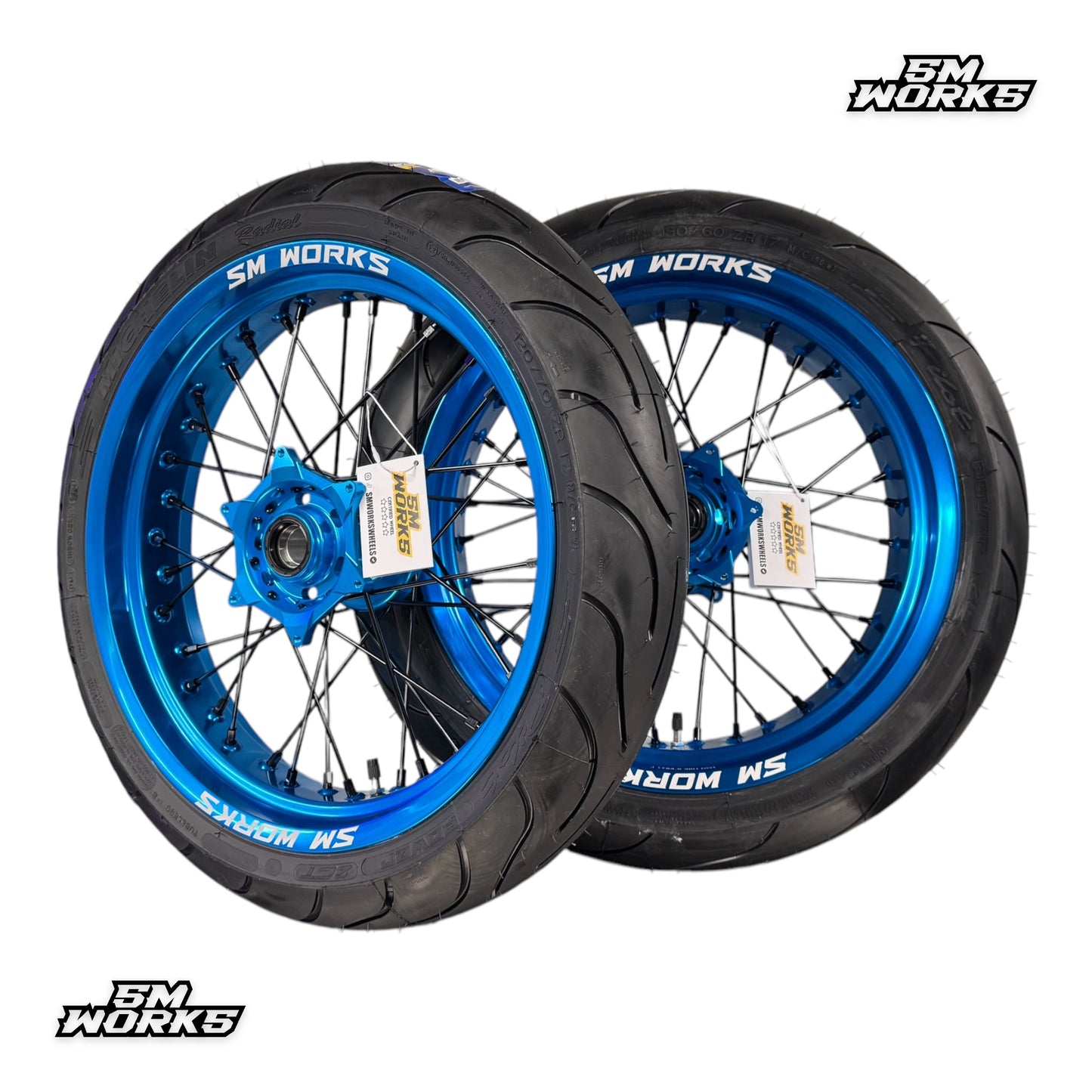 CUSTOM SUPERMOTO COMPLETE RIM SET - BETA