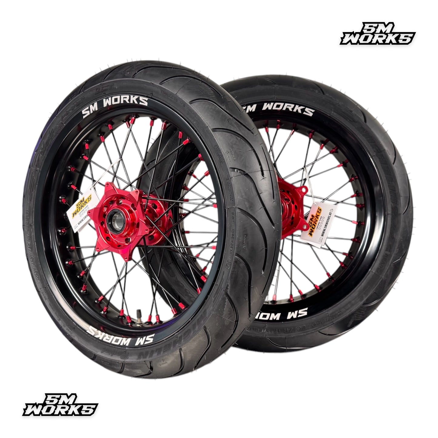 CUSTOM SUPERMOTO COMPLETE RIM SET - BETA