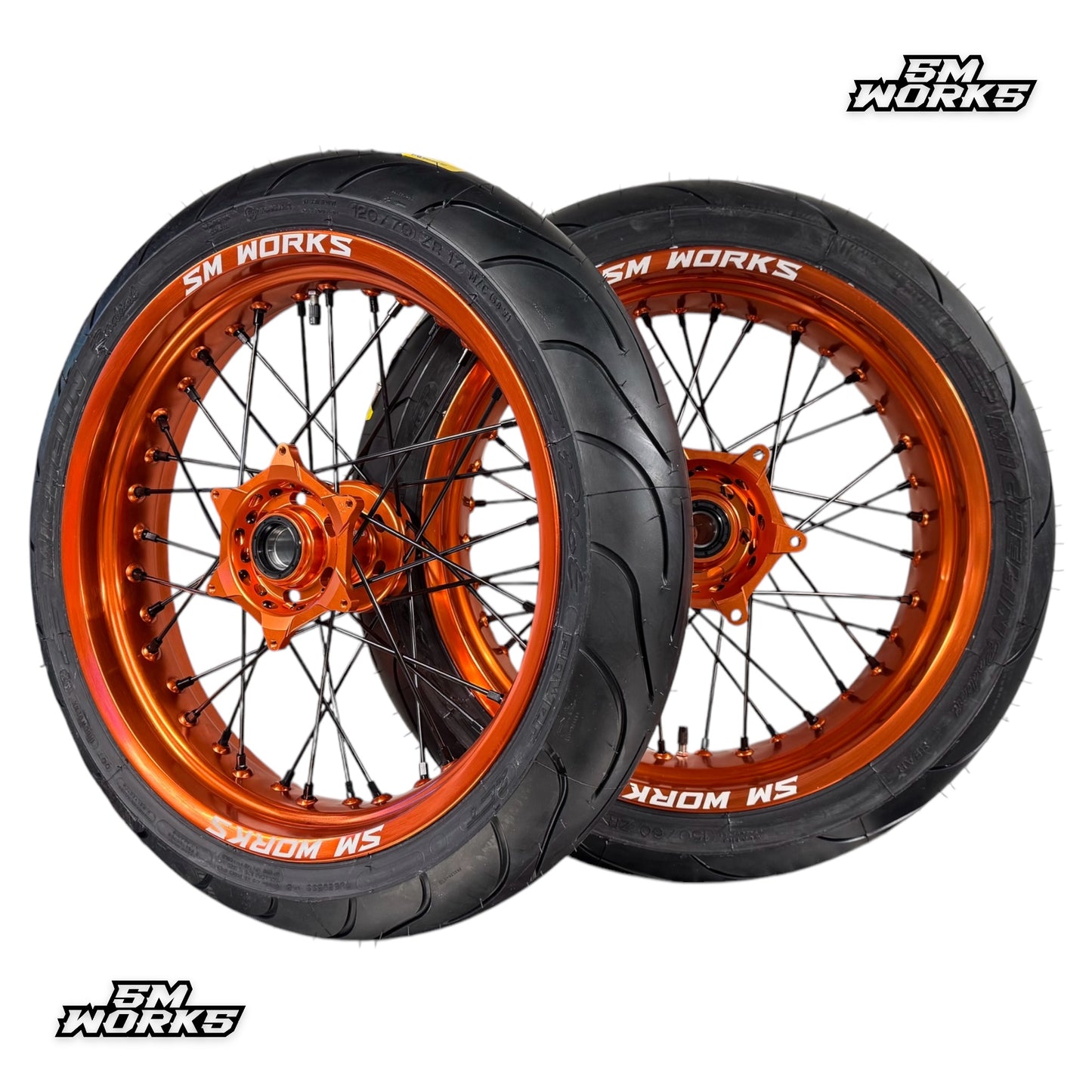 CUSTOM SUPERMOTO COMPLETE RIM SET - BETA