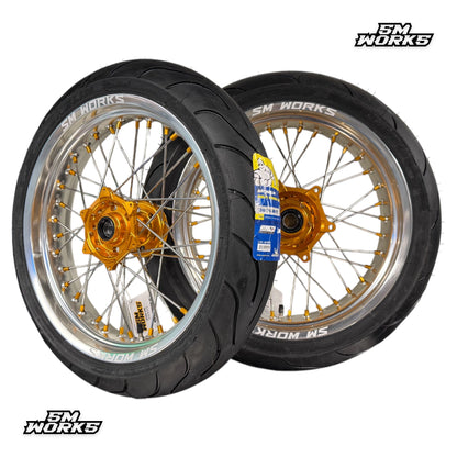 CUSTOM SUPERMOTO COMPLETE RIM SET - SHERCO