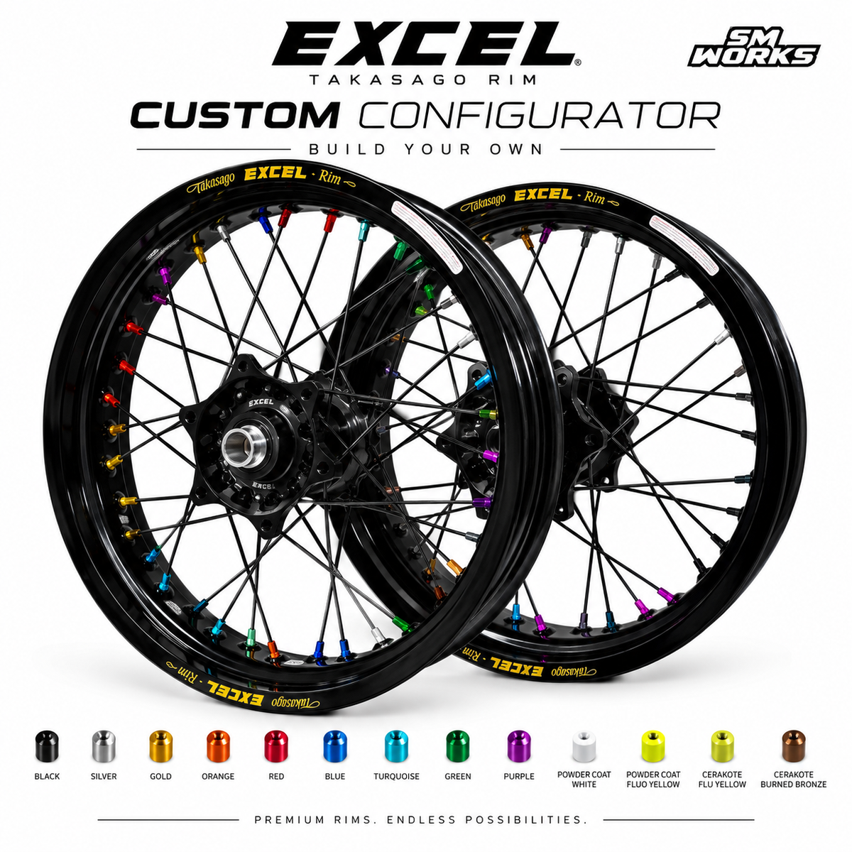 CONFIGURATEUR DE JANTES EXCEL SUPERMOTO