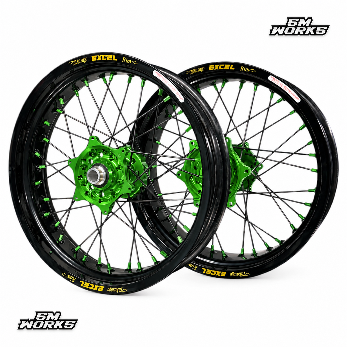 EXCEL SUPERMOTO KOMPLET NAPLATKA [ZELENA EDICIJA]