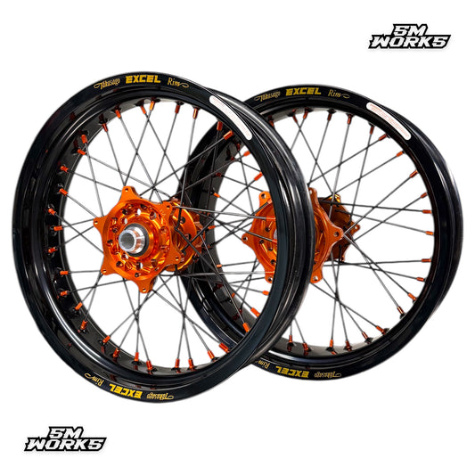 EXCEL SUPERMOTO FELGENSATZ [ORANGE EDITION]