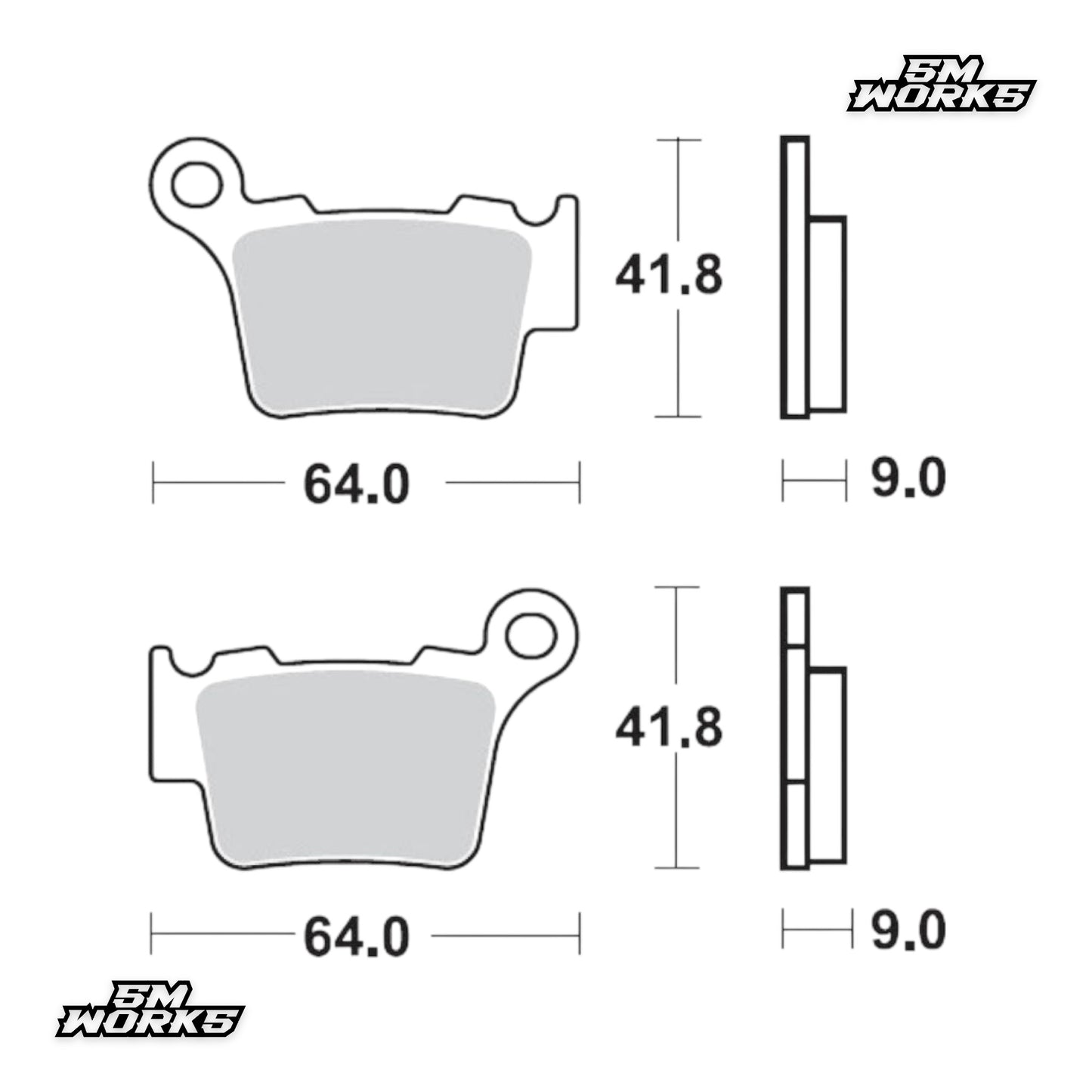 MOTO-MASTER SinterPRO Bremsbelag