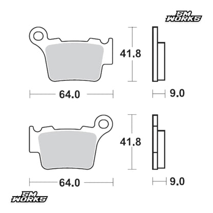 MOTO-MASTER SinterPRO Bremsbelag