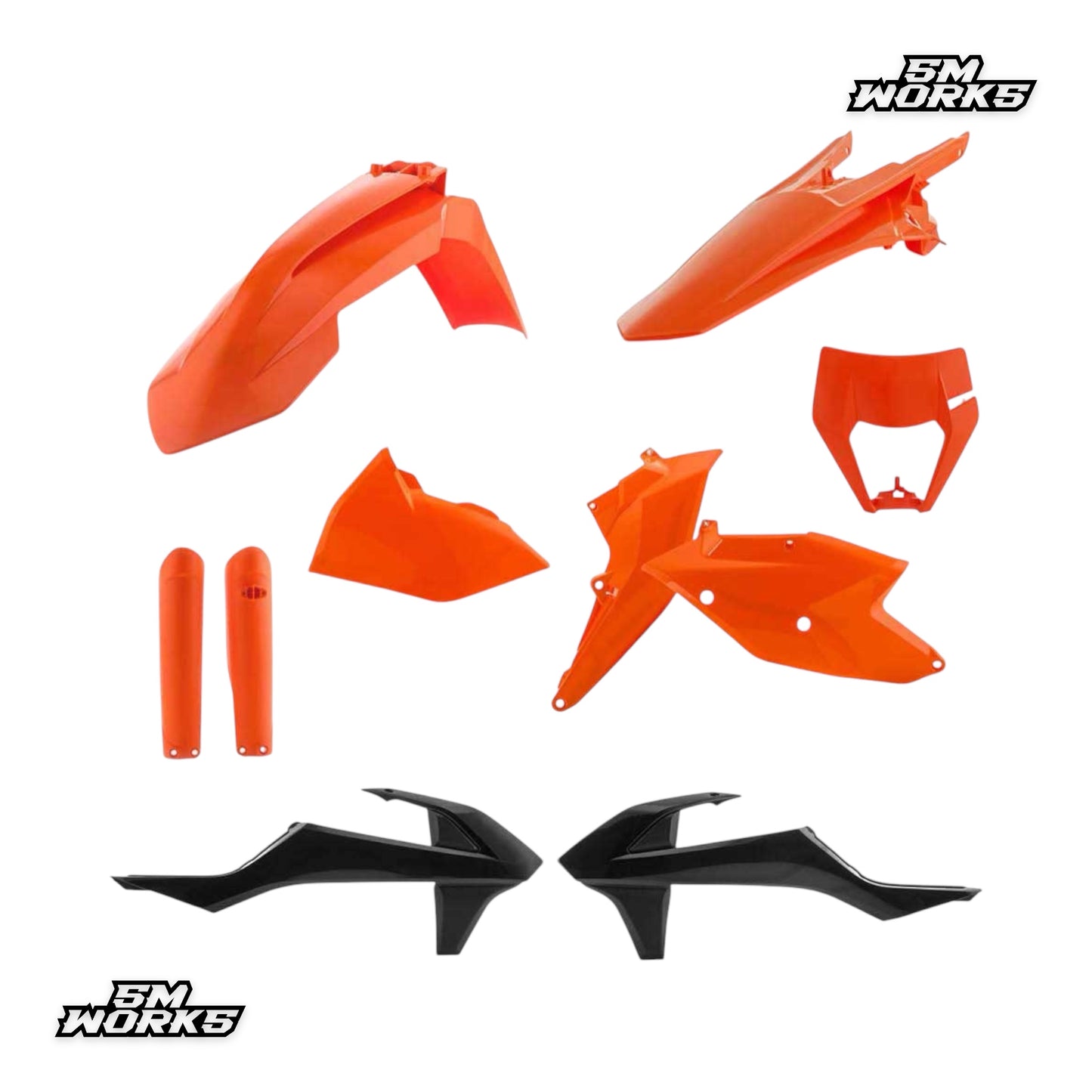 Acerbis plastic set (KTM EXC/-F 17-19)