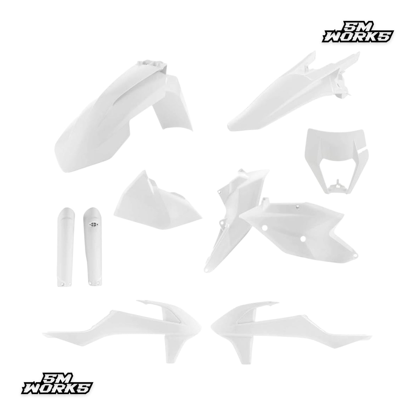 Acerbis plastic set (KTM EXC/-F 17-19)