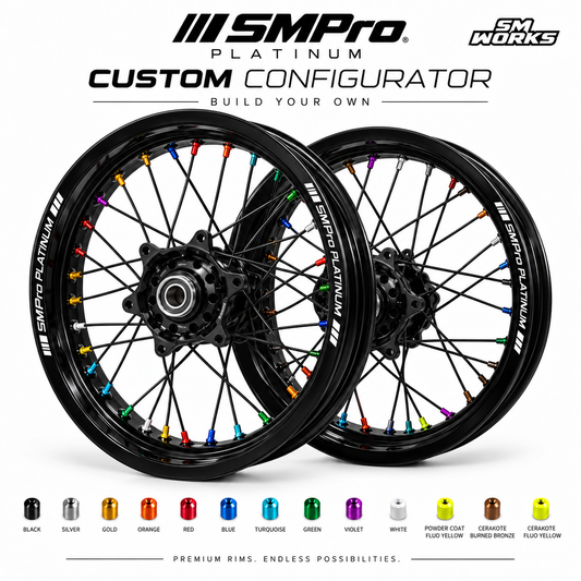 SMPRO PLATINUM SUPERMOTO FÄLGKONFIGURATOR