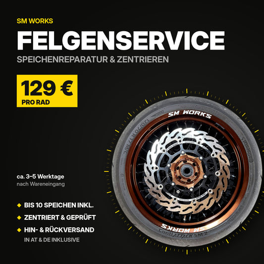 SM WORKS FELGENSERVICE – SPEICHENREPARATUR & ZENTRIEREN